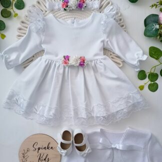 Sukienka bawełniana na Chrzest Święty