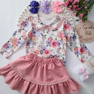 Spódniczka z koronką