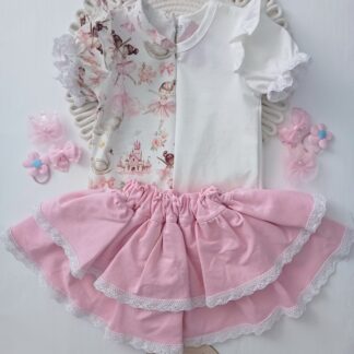 Spódniczka barie róż od Zula Handmade