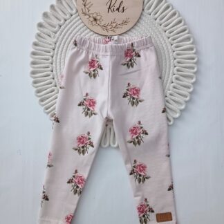 Legginsy retro róże od Zuzi