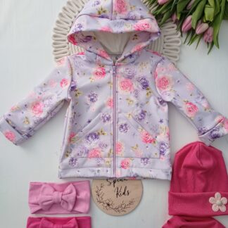 Kurteczka Softshell od Kaya - fiolet