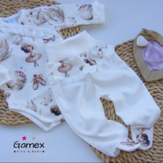 Komplet niemowlęcy baletnice