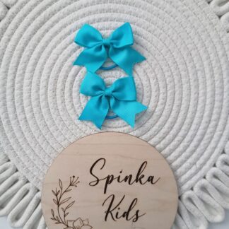 Gumki do włosów - kolorowe kokardki