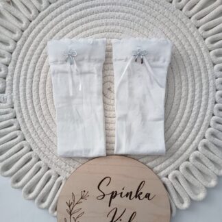 Podkolanówki z zawieszką kokardką