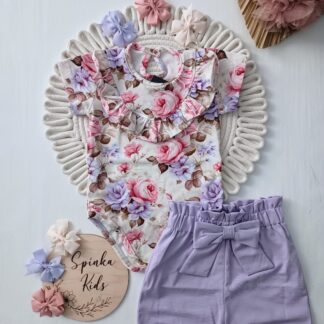 Komplet body/bluzka i szorty Gamex