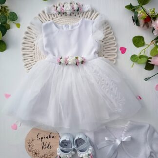Sukienka NaChrzest dla Dziewczynki