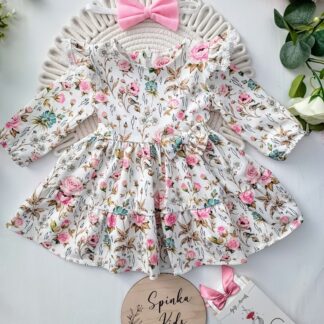 Sukienka Boho - Róże