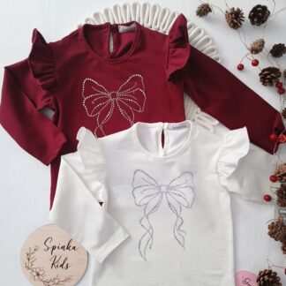 Bluzeczki z cyrkoniami