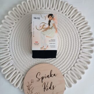 Rajstopy bawełniane - czarne