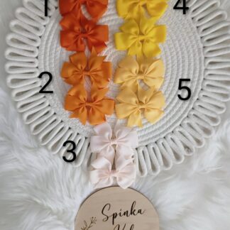 Spinki kokardy mix kolorów