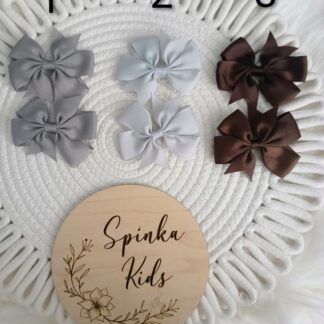 Spinki kokardy duże