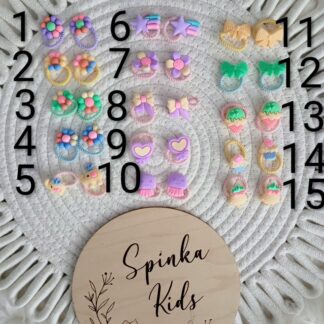 Gumeczki miękkike do włosów małe