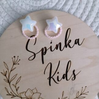 Gumeczki do włosów perełki