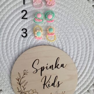 GumeczkiKwiatuszki-mix kolorów