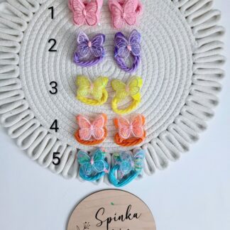 Gumki motylki mix kolorów