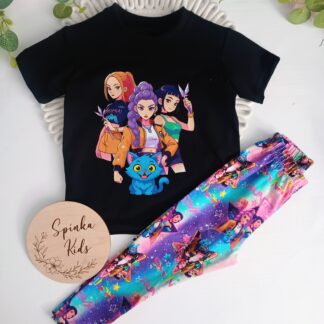 T-shirt Huntrix czarny
