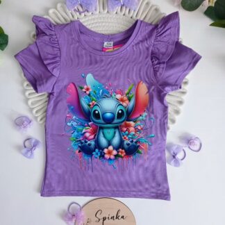 Bluzeczka stich na fiolecie