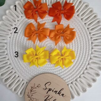 Spinki kokardy mix kolorów