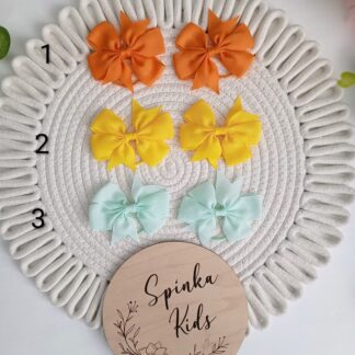 Gumki do włosów duże kokardy