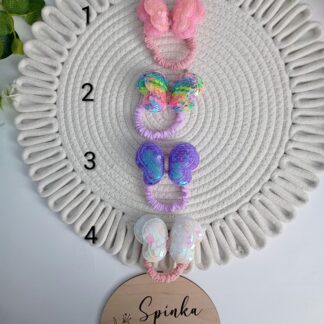 Duża Gumka Motylek cekinowy