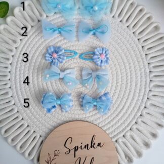 Spinki kolor błękit