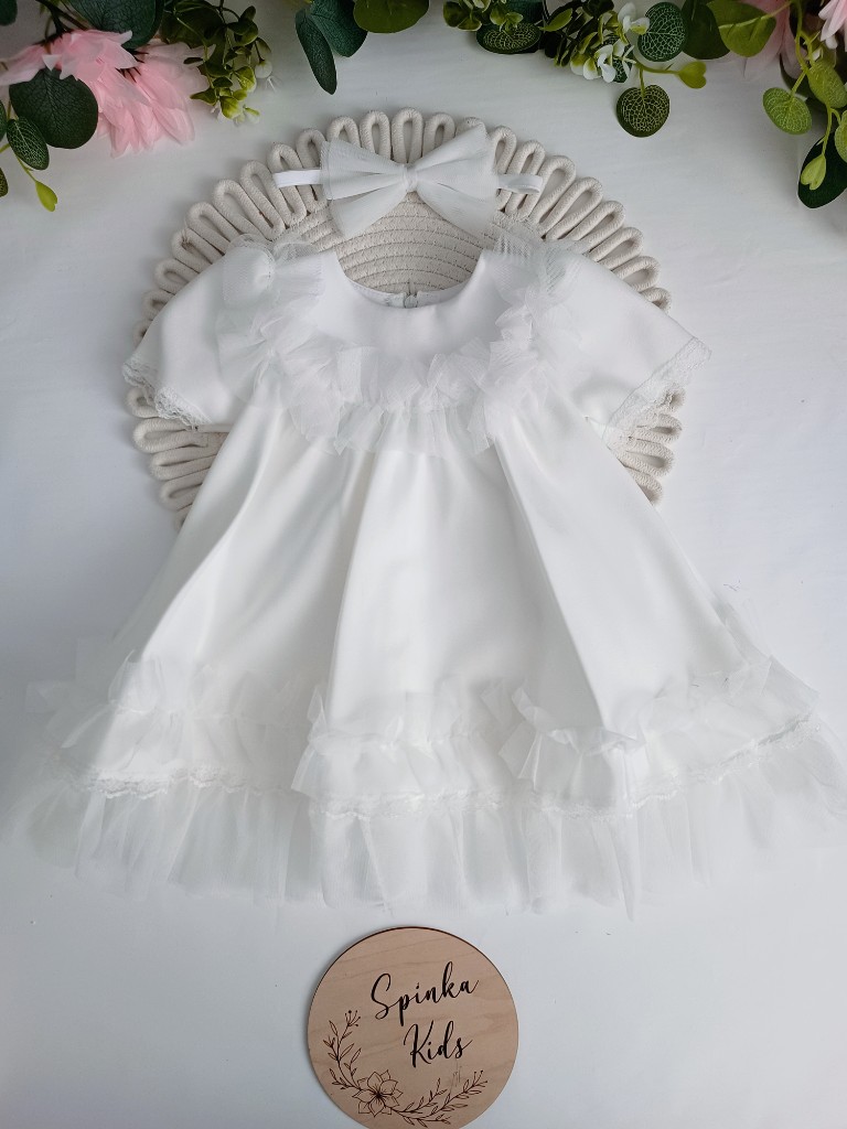 Sukienka na Chrzest Święty -Baby Doll