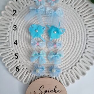 Spinki niebieskie mix