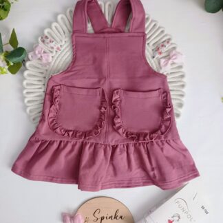 Sukienka na szelkach od Zula Handmade