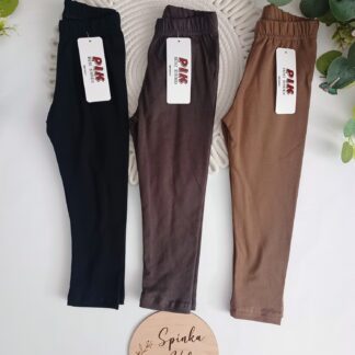 Legginsy gładkie trzy kolory