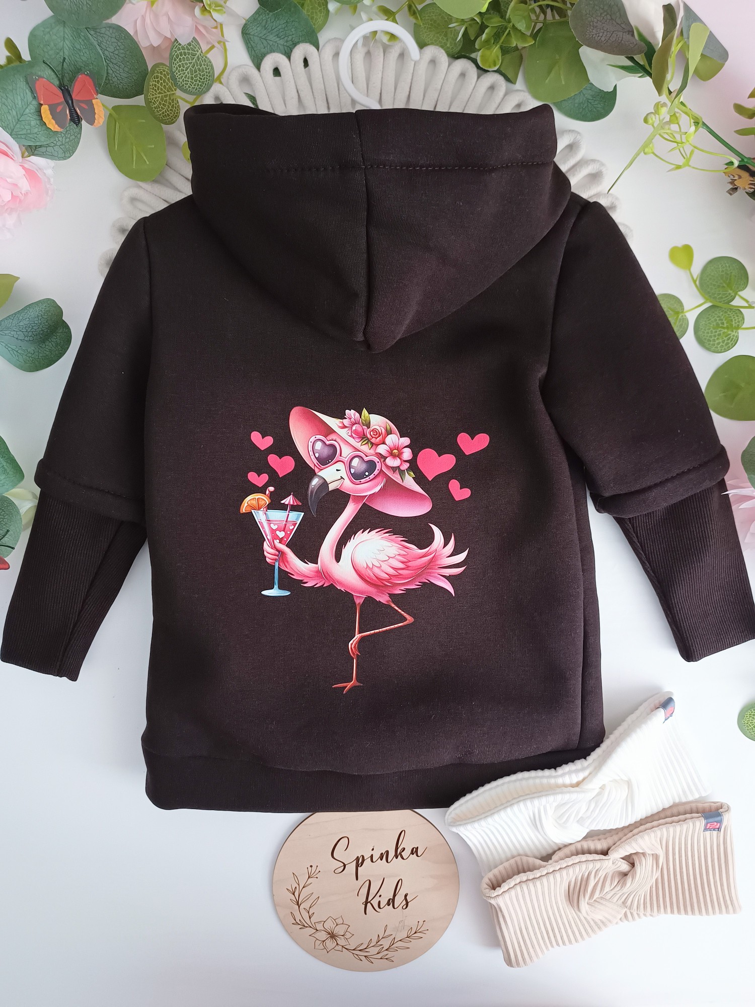 Bluza/kurtka ocieplana czekoladowy brąz
