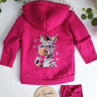 Bluza/ kurtka ocieplana fuksja
