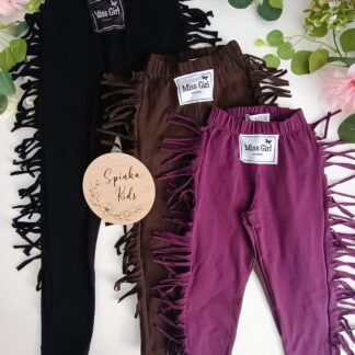 Legginsy z frędzlami trzy kolory od Igomill