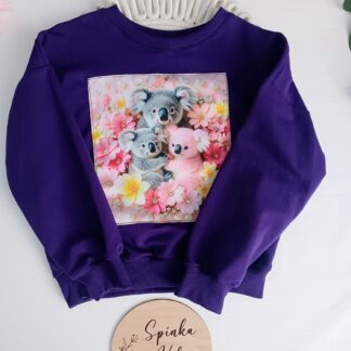 Bluza koala oversize